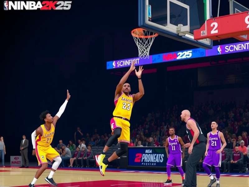 NBA 2K25 Pro League Gameplay - Indian player performing a 'Desi Crossover' against NBA stars